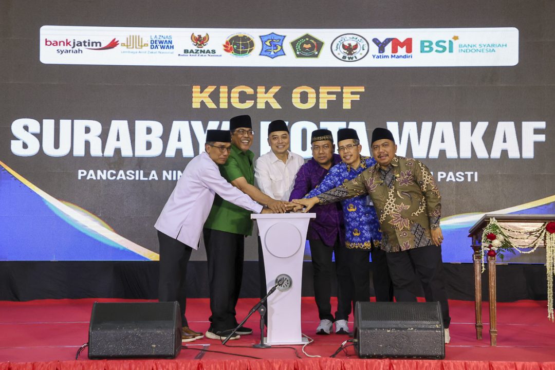 Kick Off Surabaya Kota Wakaf untuk Kesejahteraan Umat