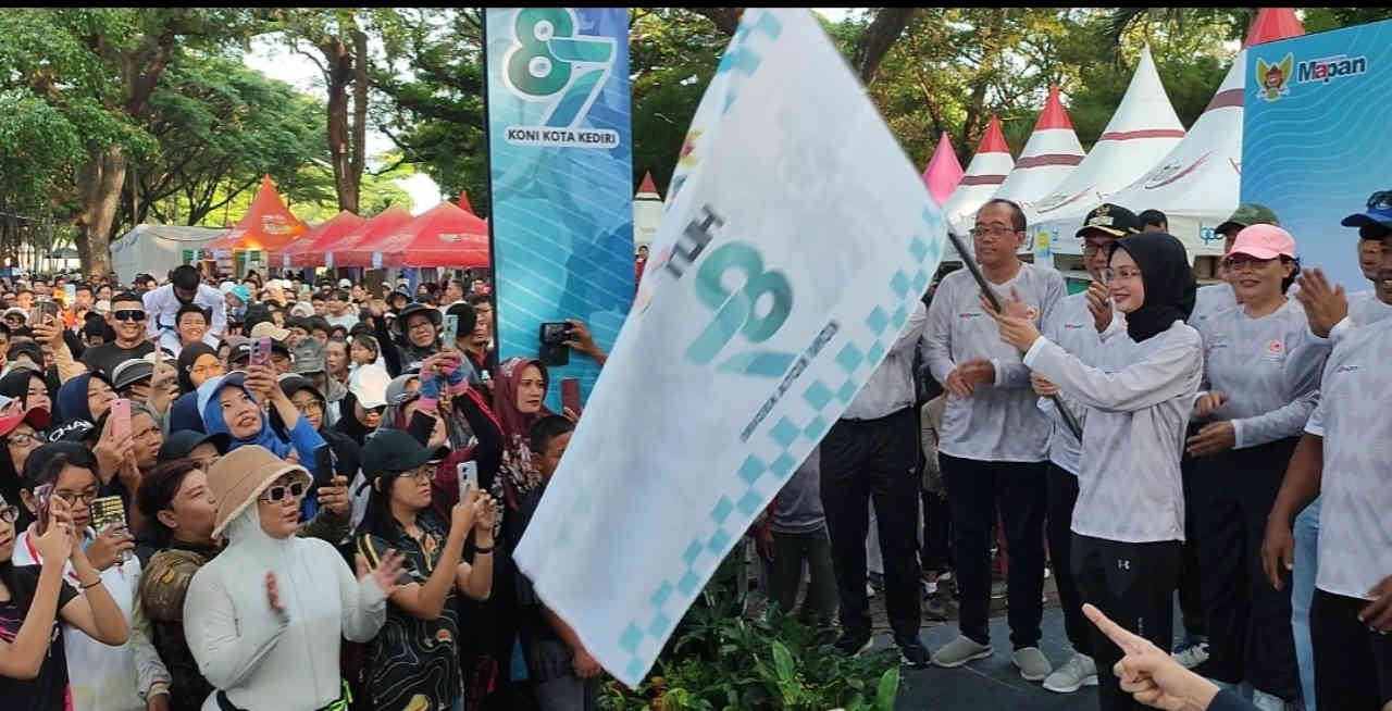 KONI Kota Kediri Rayakan HUT ke-87, Olahraga Menjadi Gerakan Ekonomi