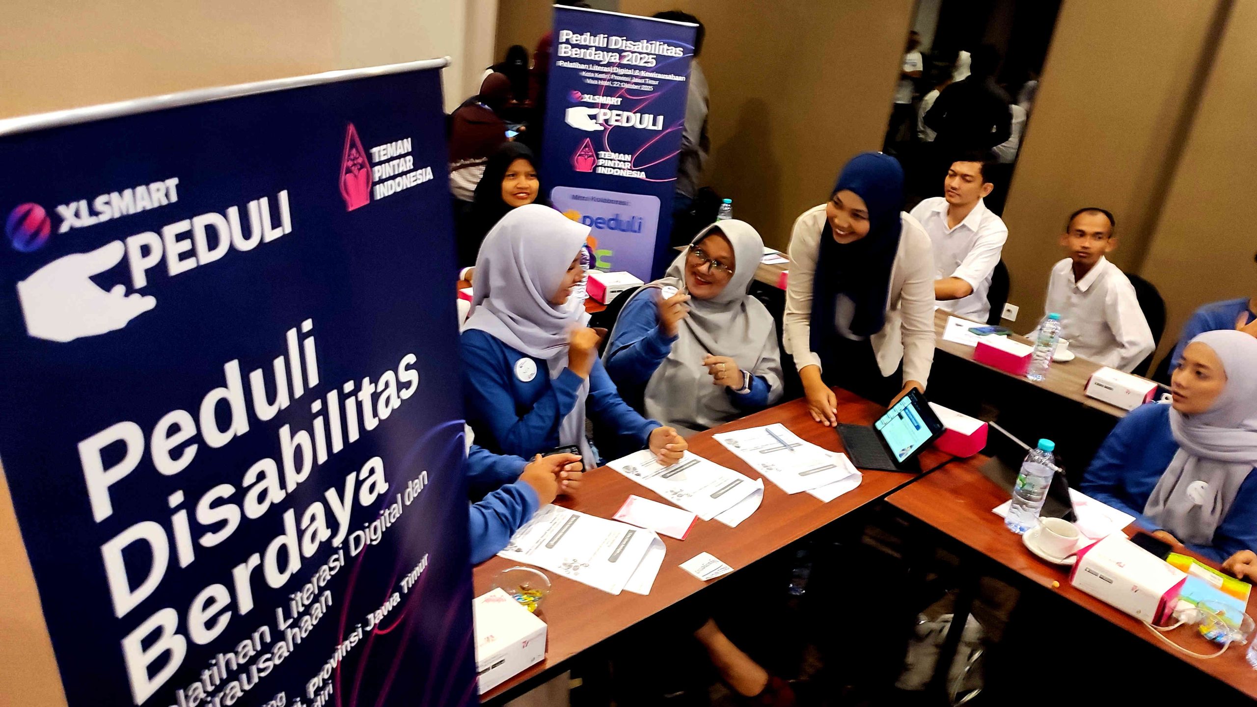 XLSMART Dukung Disabilitas Berdaya Lewat Pelatihan Literasi Digital dan Kewirausahaan di Kediri