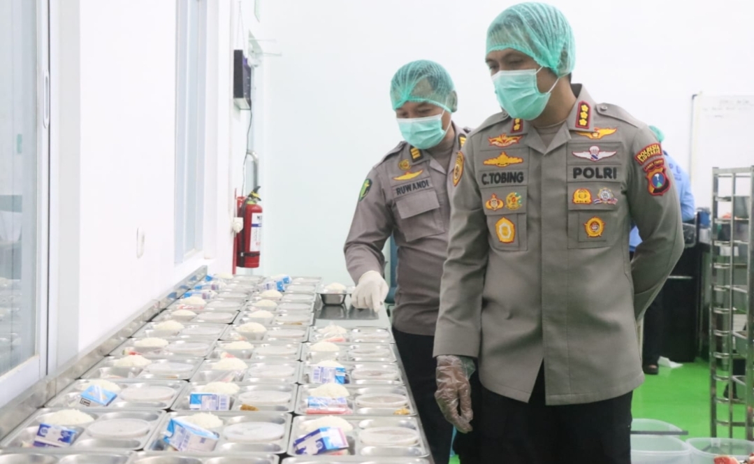 Kapolresta Sidoarjo Cek SPPG, Pastikan MBG Sesuai Standar Gizi