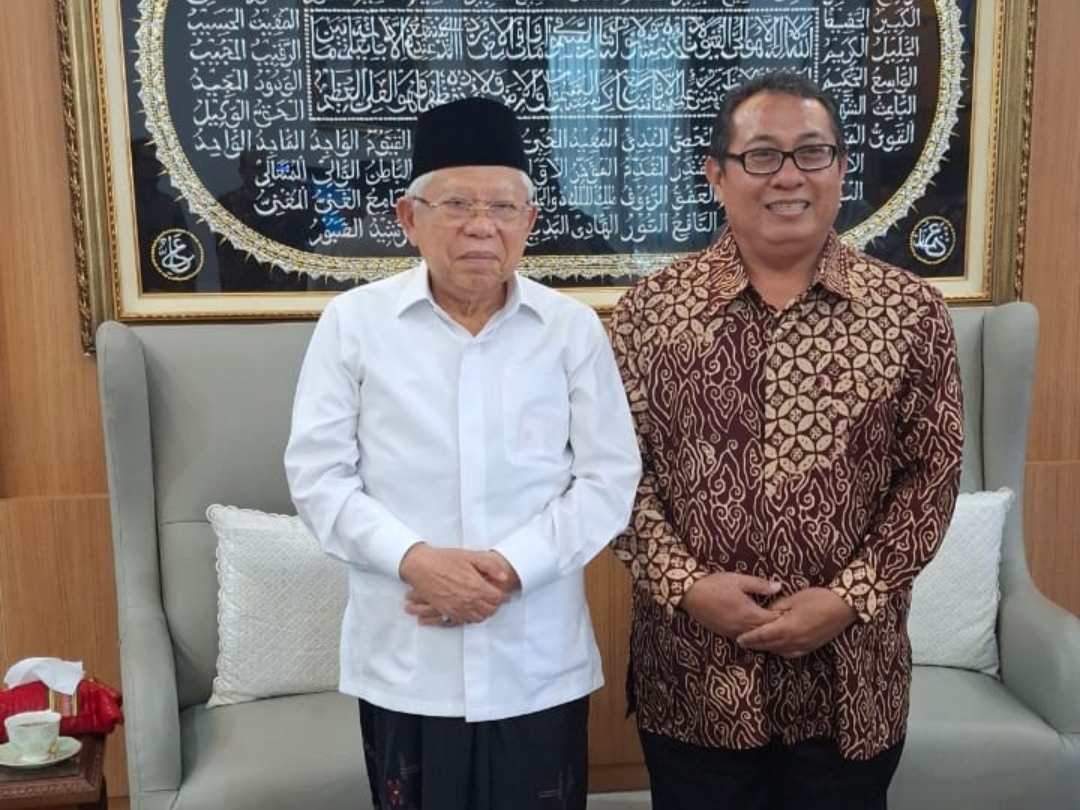 KH. Ma’ruf Amin Resmi Pimpin Dewan Penasehat SMSI
