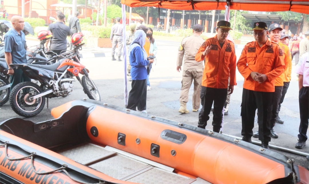 Awal Musim Hujan BPBD Kab.Mojokerto Gelar Kesiapsiagaan Bencana Hidrometeorologi 2025