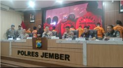 Polres Jember Raih Peringkat 3 Polda Jatim, Ungkap 212 Kasus Dengan 89 Tersangka
