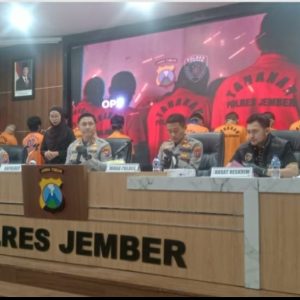 Polres Jember Raih Peringkat 3 Polda Jatim, Ungkap 212 Kasus Dengan 89 Tersangka