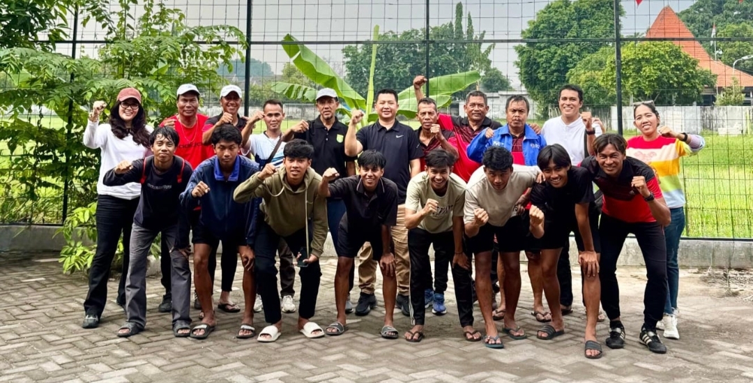 Supik Tiyono, Manajer Tim Sepak Bola Mini Jatim, Targetkan Juara