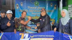 HUT Ke-14, DPD NasDem Blitar Baksos di Ponpes Lansia bersama Nurhadi