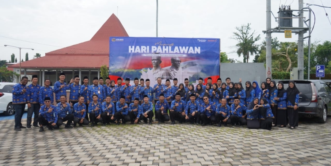 Kantor Pertanahan Kabupaten Jember Peringati Hari Pahlawan Nasional 2025: “Perjuangan Masih Berlanjut”