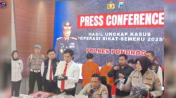 Pasutri di Ponorogo Diamankan Polisi Miliki Senpi Rakitan dan Amunisi Ilegal