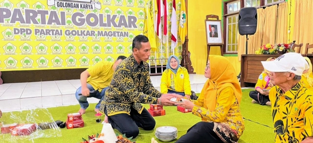 Golkar Magetan Adakan Tasyakuran Atas Penganugerahan Gelar Pahlawan Presiden ke 2 Soeharto