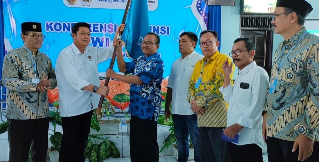 Hudono Kembali Pimpin PWI DO Yogyakarta Masa Bakti 2025-2030