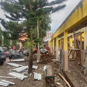 Kejagung RI Pantau Pembangunan Gedung Sekolah Dengan Dana Puluhan Milyar