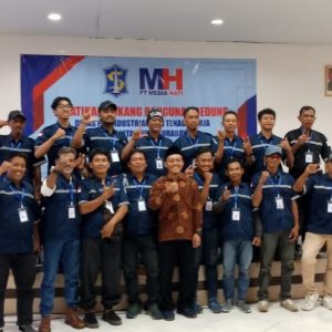Disperindag Surabaya Gandeng GAPEKNAS, Pelatihan Gratis Tukang Bangunan Jenjang 2 Resmi Dimulai