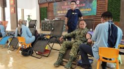 Rayakan HUT ke-62, Brigif 9 Jember Sumbang 108 Kantong Darah