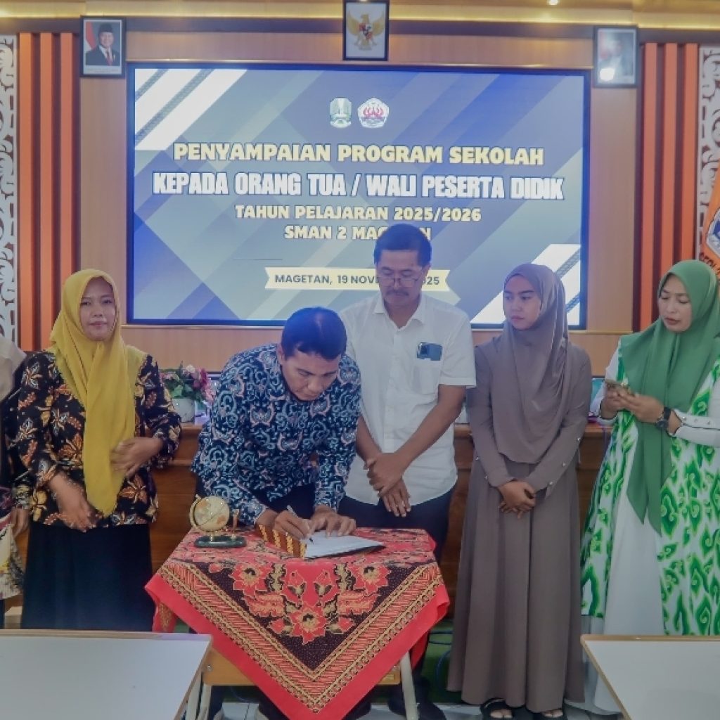 SMAN 2 Magetan Magetan Gelar Rapat Bersama Komite Dan Wali Murid