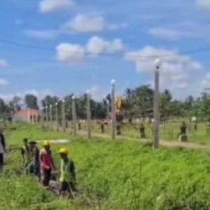 DI Duga Proyek Ilegal ,Warga Tugusari Hentikan Pekerjaan