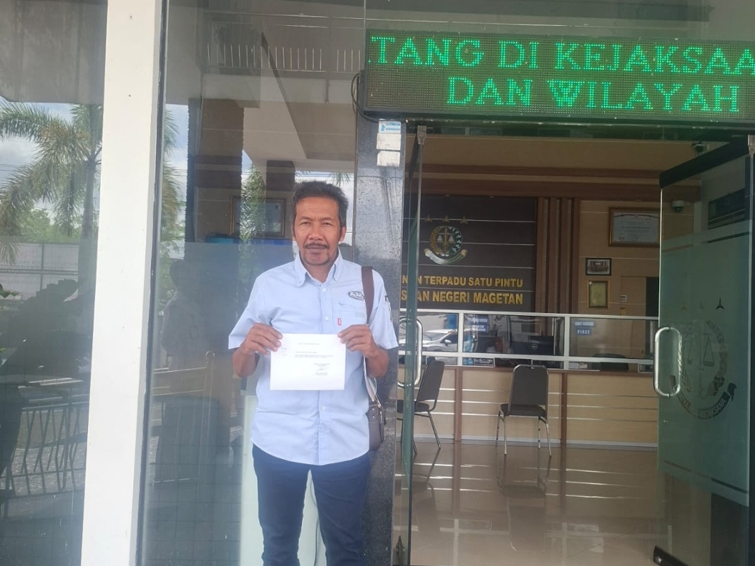 LBH Parade Keadilan Melaporkan Dugaan Tindak Pidana Korupsi Ketua DPRD Magetan Ke Kejaksaan