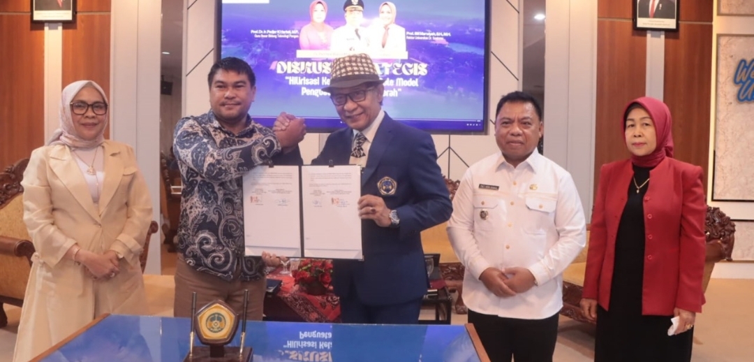 Dukung Ekonomi Biru, Fikom Unitomo Gandeng Halmahera Utara Bahas Multiplier Effect Hilirisasi Kelapa