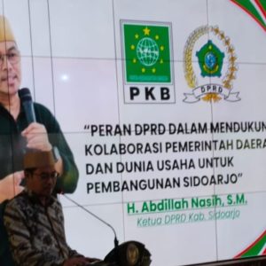 Peran Strategis DPRD kab Sidoarjo Meminta Dunia Usaha Bukan Obyek Melainkan Mitra