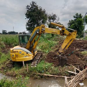 DPUPR Kota Kediri Normalisasi Sungai Ngampel untuk Percepat Aliran Air dan Cegah Banjir