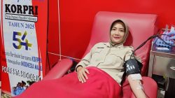 ASN Polresta Sidoarjo Adakan Donor Darah Peringati HUT KORPRI Ke-54