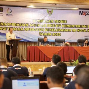 Puluhan Operator Kelurahan Kota Kediri Antusias Ikuti Bimtek SIKS–NG untuk Perkuat Akurasi Data Sosial