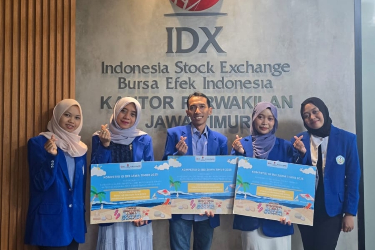 UNP Kediri Ungguli Kampus Besar di Jawa Timur Lewat Galeri Investasi