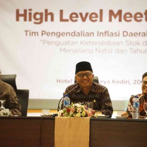 Jelang Nataru 2026, Pemkot Kediri Perkuat TPID untuk Kendalikan Inflasi dan Stabilkan Harga Pangan