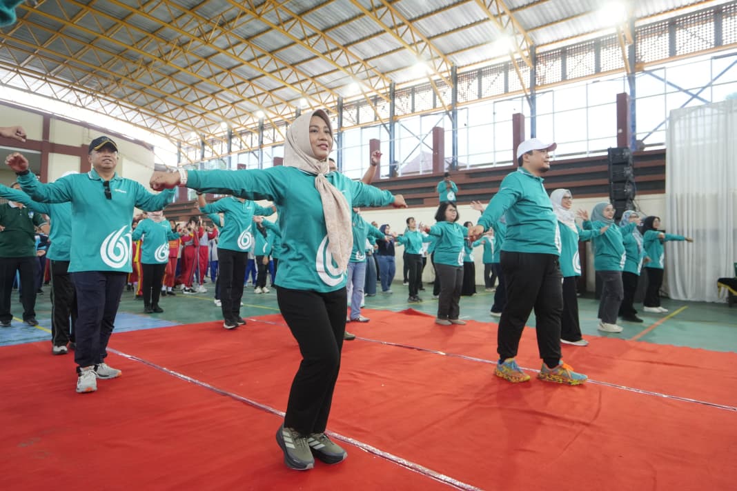 Senam Kreasi Wajib Bagi Seluruh Instansi dan Sekolah di Kota Mojokerto