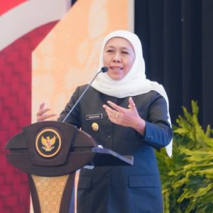 Rakor Forkopimda, Gubernur Khofifah Gaungkan Semangat Jaga Stabilitas Jawa Timur