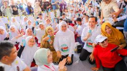 Minum Susu Bareng Siswa SD