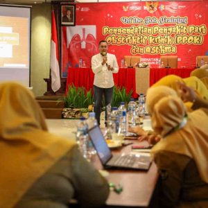 Pemkot Kediri Gelar OJT Pengendalian PPOK dan Asma, Tingkatkan Kapasitas Layanan Kesehatan Paru di Puskesmas