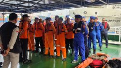 KN SAR Permadi Dikerahkan untuk Evakuasi ABK MV Girolando Express yang Sakit
