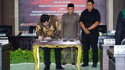 DPRD dan Bupati Kediri Tandatangani Persetujuan Raperda APBD 2026