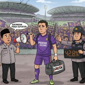 Persik Kediri Main di Gresik, Laga Kontra Persebaya Pindah ke Stadion Gelora Joko Samudro