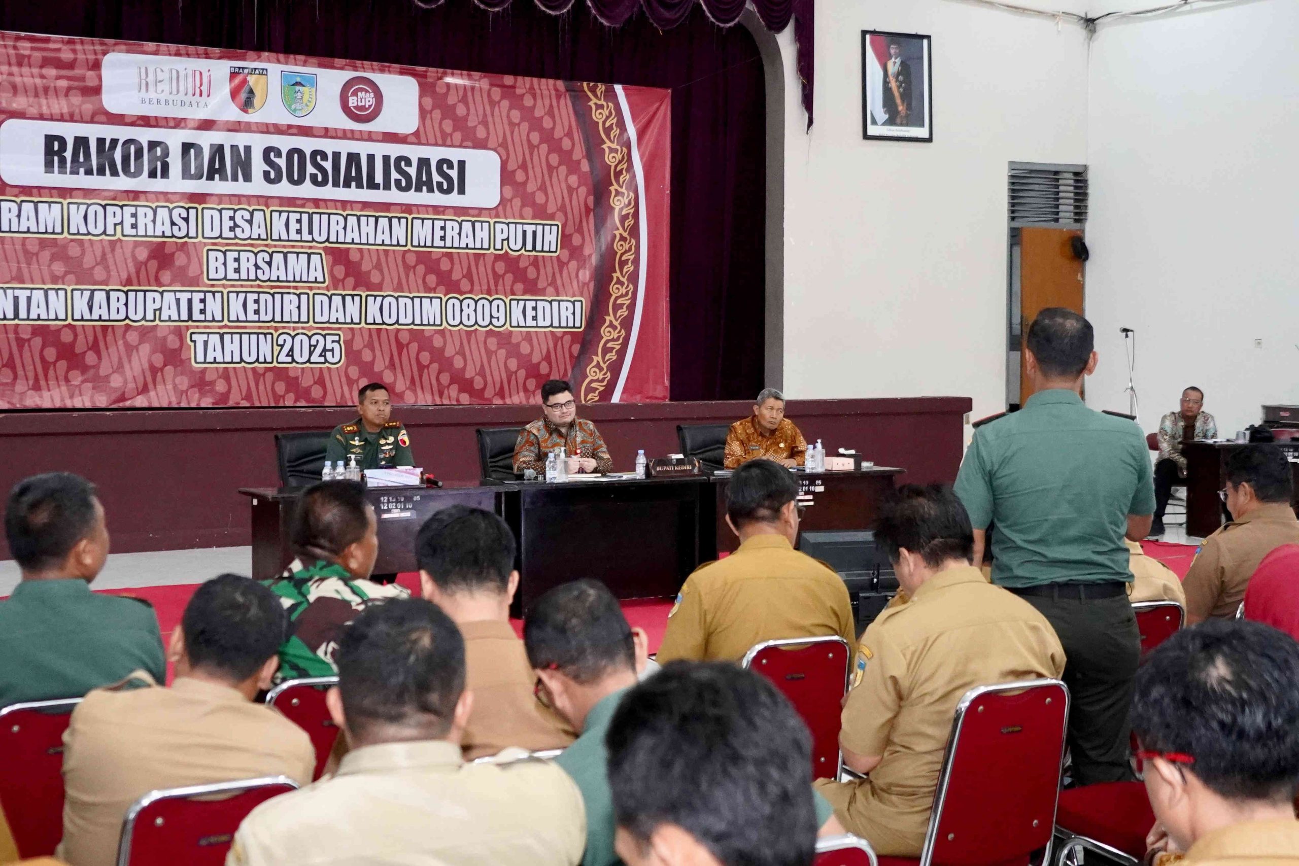 Dorong Percepatan Pembangunan Gerai Koperasi Merah Putih, Mas Dhito Petakan Tanah Idle Milik Pemkab Kediri