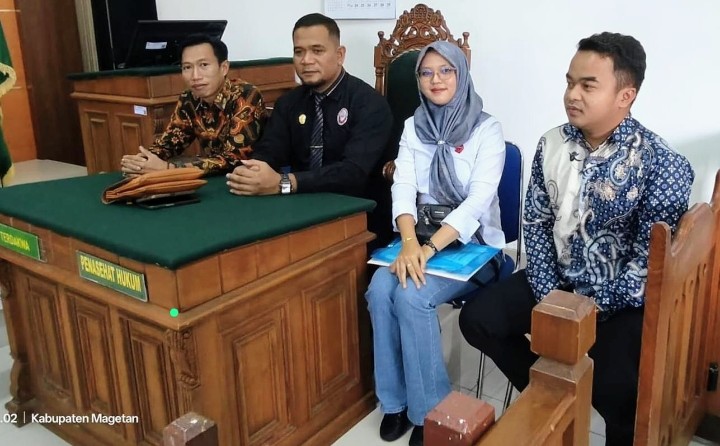 Sengketa Tanah Di Sugihwaras Maospati, Sidang Perdana Tergugat Sodorkan 13 Alat Bukti