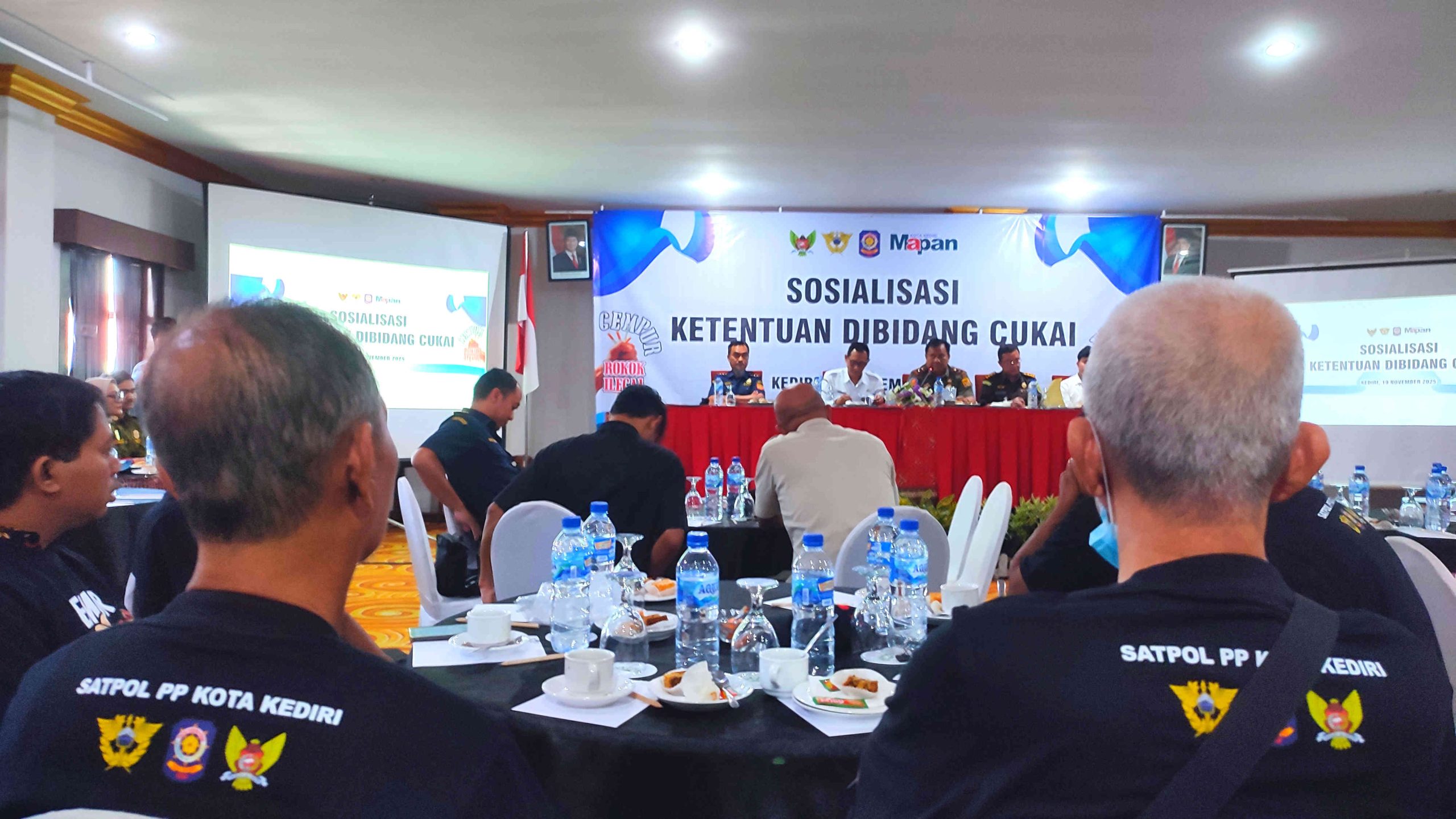 Sosialisasi Ketentuan Cukai di Kota Kediri, Satpol PP dan Bea Cukai Perkuat Sinergi Berantas Rokok Ilegal