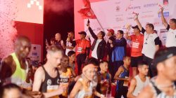 Dilepas Menpora Erick Tohir, Belasan Ribu Pelari Ikuti Borobudur Marathon 2025