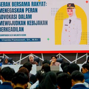 Wali Kota Kediri Vinanda: Advokasi Bukan Pasif, Kunci Jembatan Kebijakan Publik Pro-Rakyat