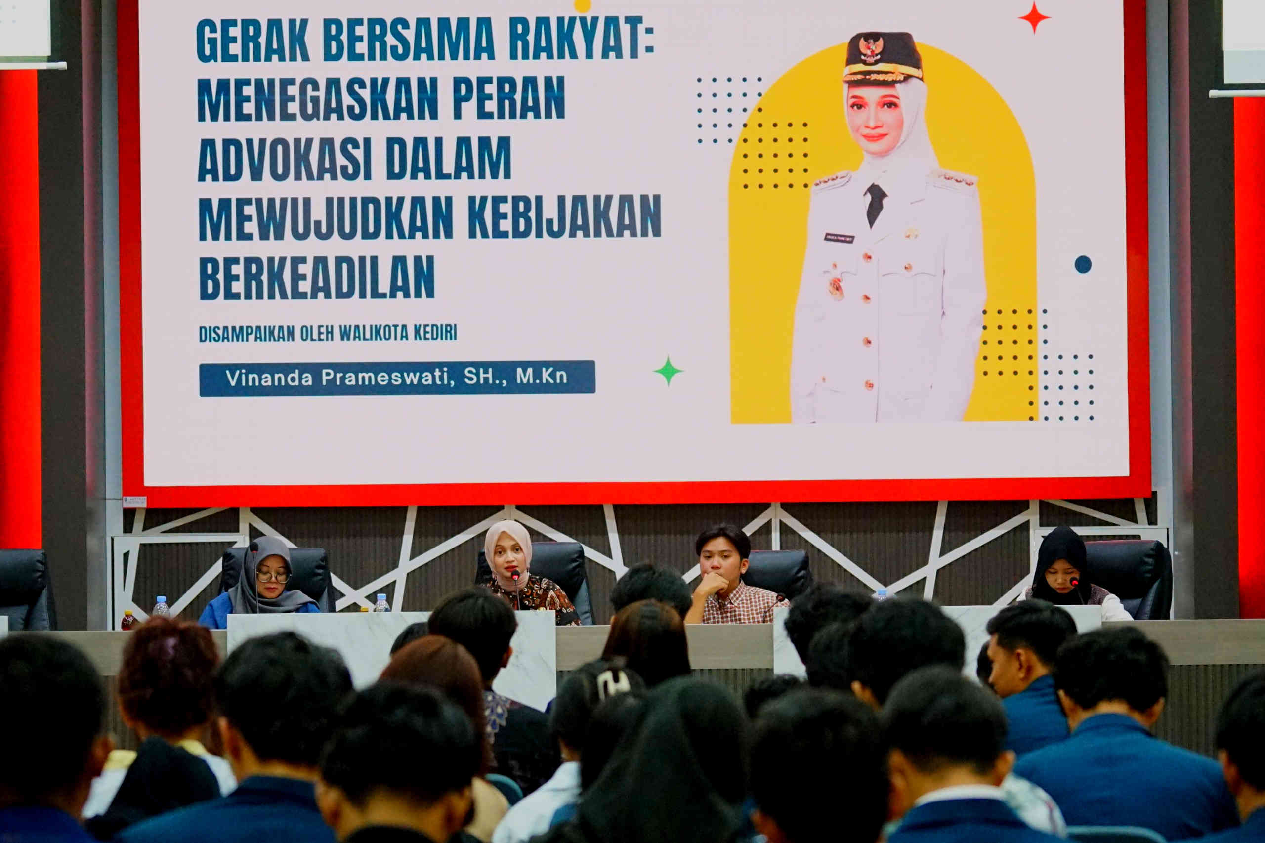 Wali Kota Kediri Vinanda: Advokasi Bukan Pasif, Kunci Jembatan Kebijakan Publik Pro-Rakyat