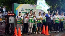 Wamenpora Taufik Lepas Ribuan Pelari di Ajang AliRun Cinta Bumi 2025