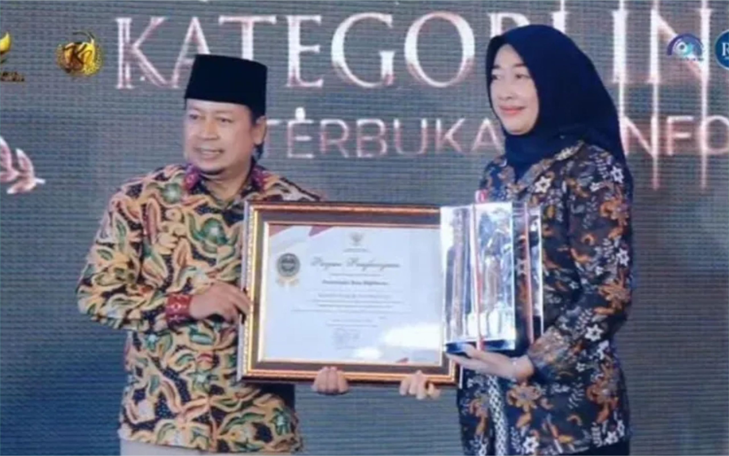Kota Mojokerto Raih Anugerah Keterbukaan Informasi Publik Skor Nyaris Sempurna 99,45