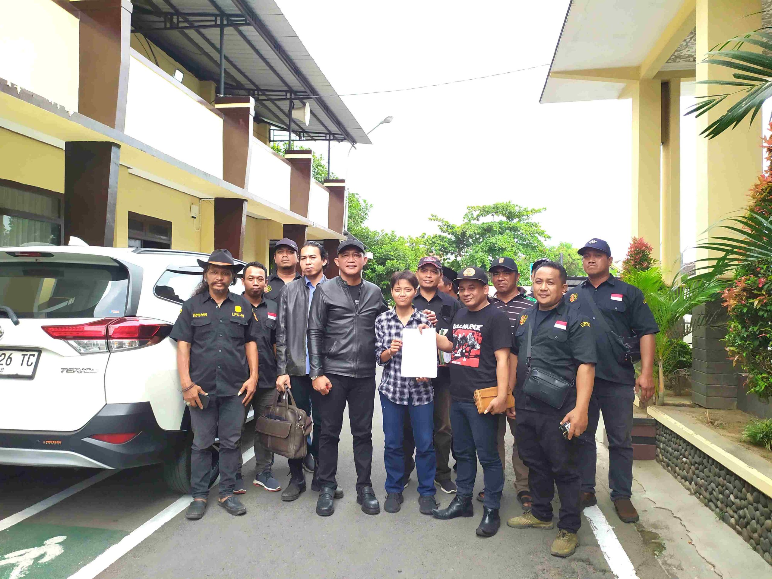 Pematokan Batas Tanah Perkebunan Karangnongko Dihalangi Masa, Pihak Kuasa Hukum PT Veteran Sri Dewi  Lapor Polisi