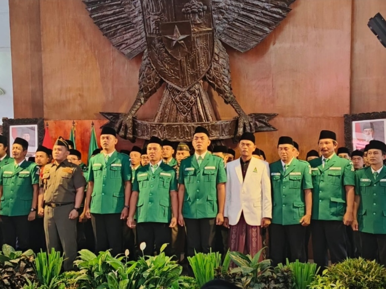 PC GP Ansor Kabupaten Blitar Masa Khidmah 2025-2029 Resmi Dilantik