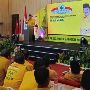 Estafet Kepemimpinan Berjalan Mulus, Moch Sapi’ie Nahkodai Golkar Nganjuk