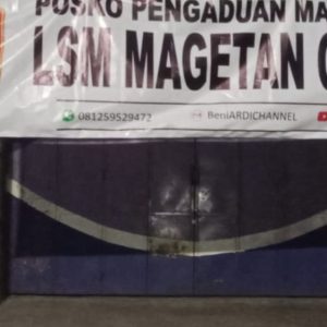 Peringatan Hari Korupsi Se dunia LSM Magetan Center Dirikan Posko Pengaduan Tindak Pidana Korupsi.