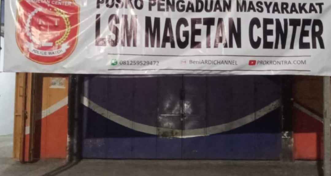 Peringatan Hari Korupsi Se dunia LSM Magetan Center Dirikan Posko Pengaduan Tindak Pidana Korupsi.