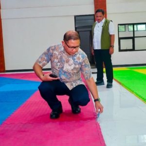 Tinjau Revitalisasi SMANOR, Kadindik Jatim Pastikan Fasilitas Atlet Pelajar Makin Representatif