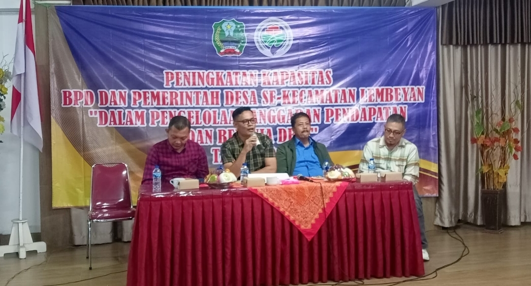 BKAD Kecamatan Lembeyan Adakan Bimtek Peningkatan Kapasitas BPD Dan Perangkat Desa Dalam Pengelolaan Anggaran