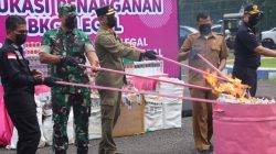 Pemkab Jember dan Bea Cukai Musnahkan BKC Ilegal, Tegaskan Kehadiran Negara